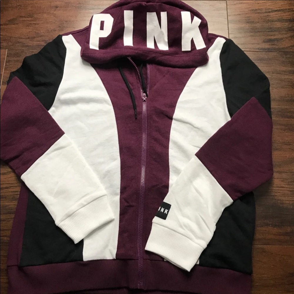 Large pink vs jacket